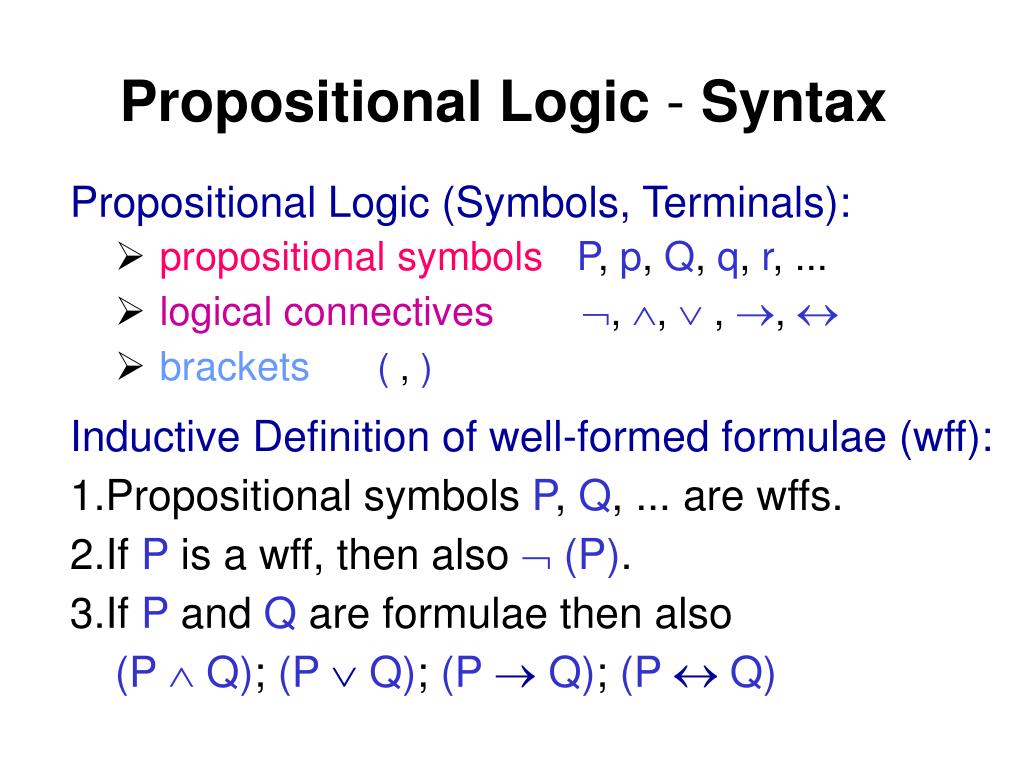 PPT 74 406 Natural Language Processing Formal Logic PowerPoint 