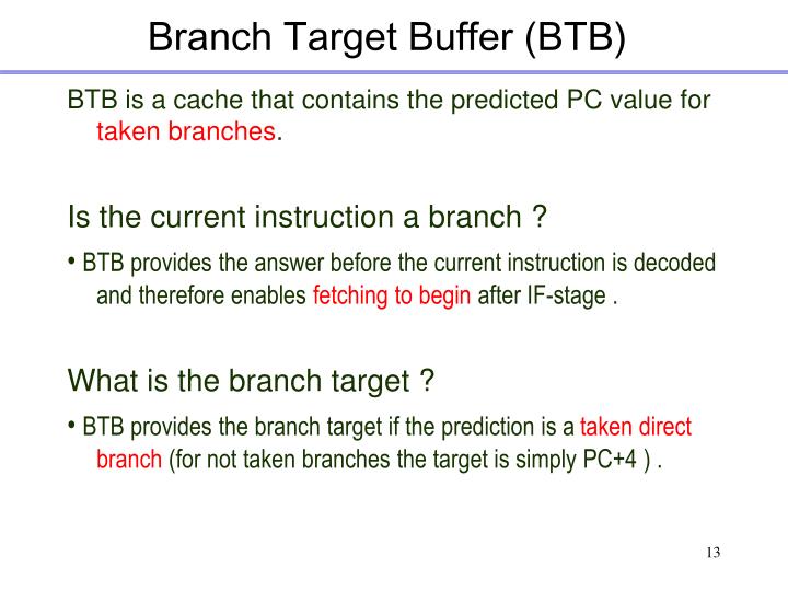 PPT Dynamic Branch Prediction PowerPoint Presentation ID4117839