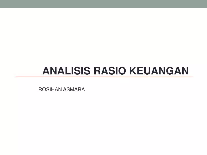 Ppt Analisis Rasio Keuangan Powerpoint Presentation Free Download Id 4118684
