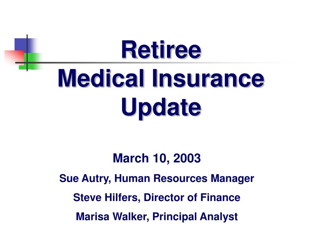 PPT Retiree Medical Insurance Update PowerPoint Presentation, free download ID4118790