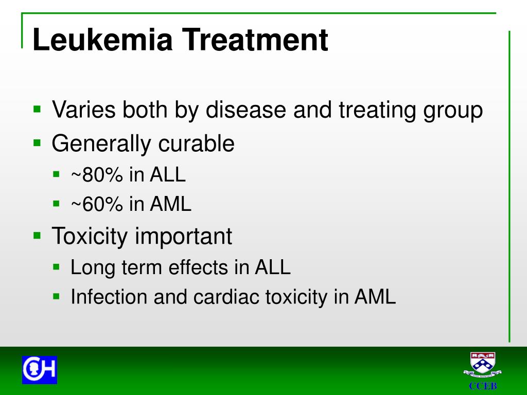 PPT - Pharmacogenetics of Leukemia Treatment Response Richard Aplenc ...