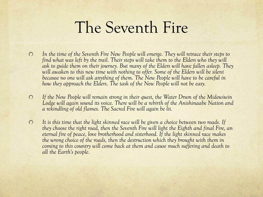 the seventh prophecy the seventh prophecy