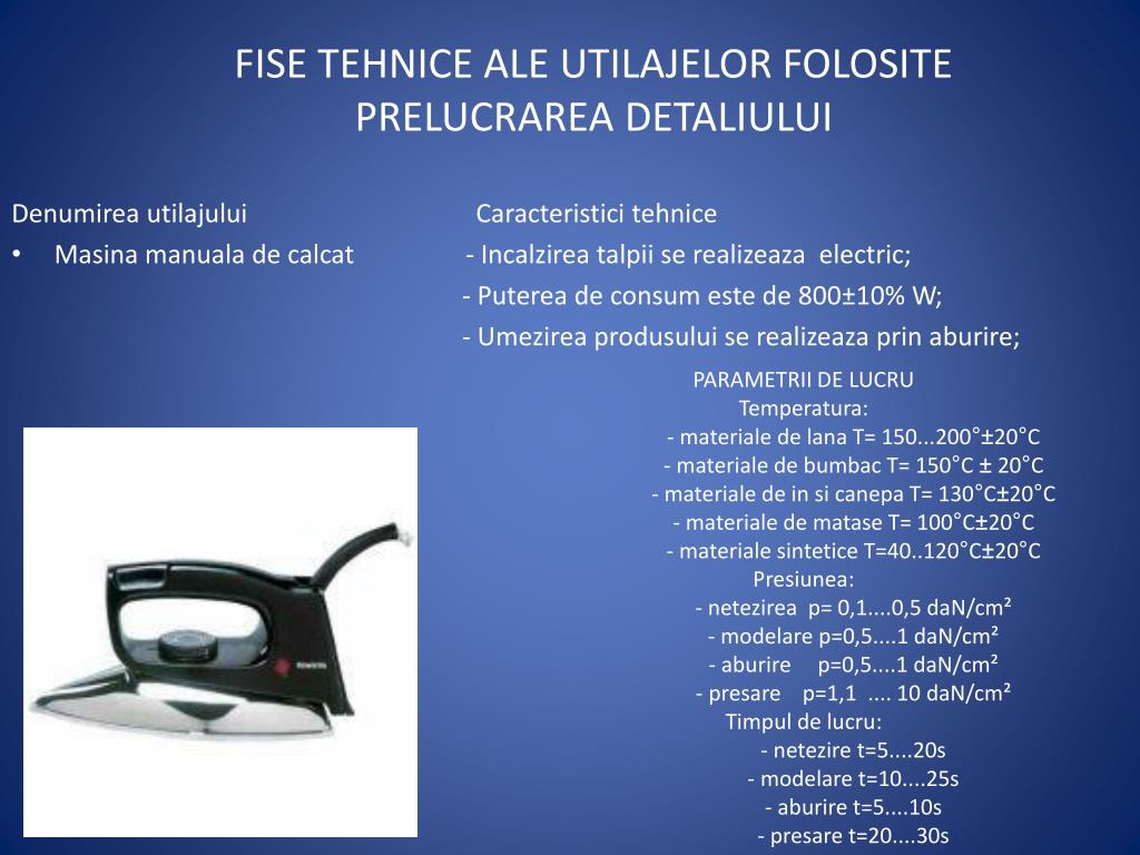 PPT - FISE TEHNICE PowerPoint Presentation, free download - ID:4119583
