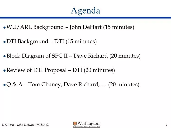 PPT - Agenda PowerPoint Presentation, free download - ID:4119805