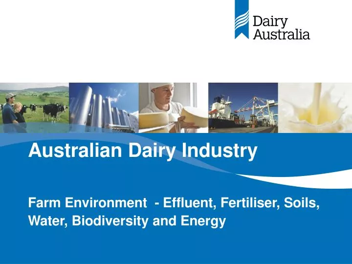 PPT Australian Dairy Industry PowerPoint Presentation, free download