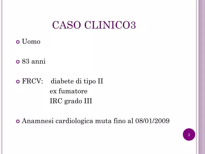 caso clinico diabetes tipo ii caso clinico diabetes tipo ii