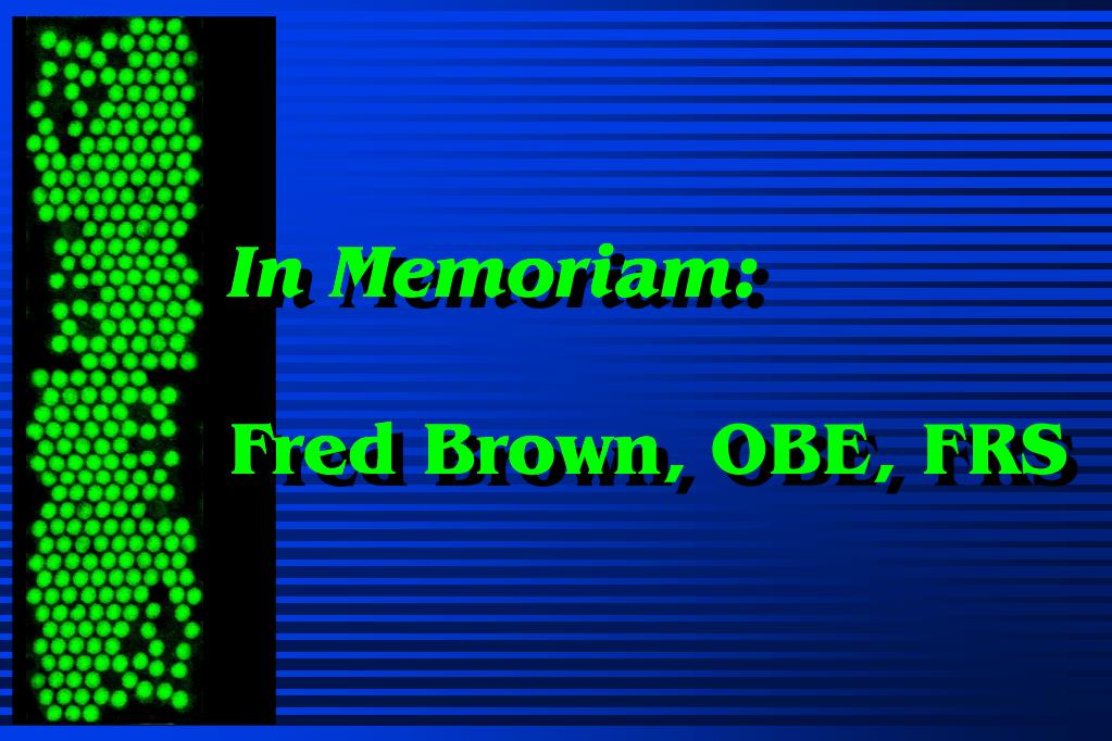 ppt in memoriam fred brown powerpoint presentation id 4121937