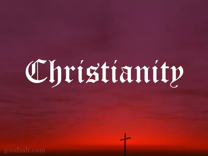 christianity n.