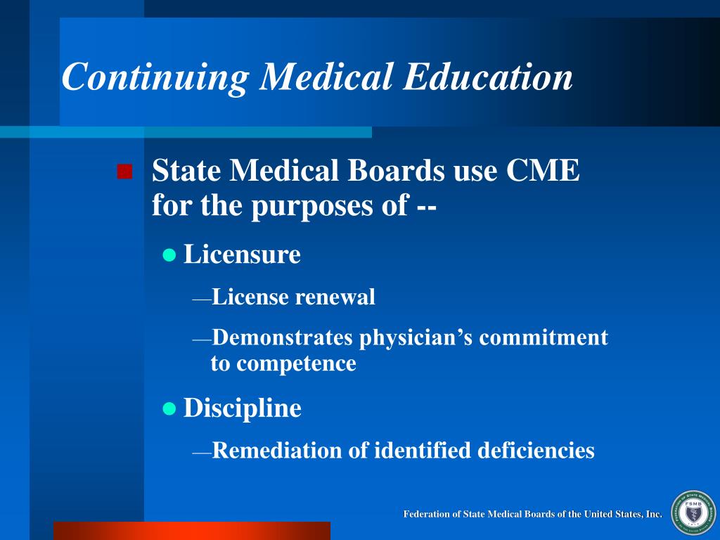 PPT Competency Based Licensure and Implications for Continuing
