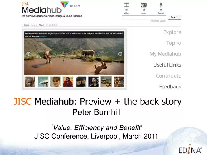 jisc mediahub preview the back story n.