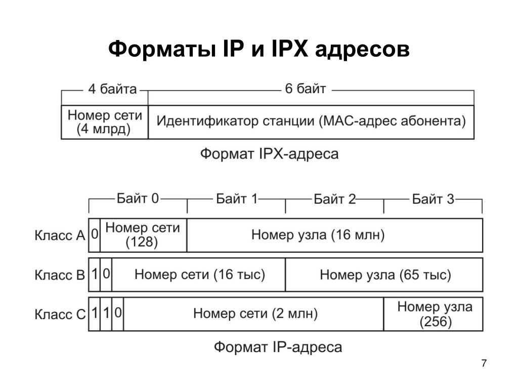 Адрес байта. Формат IP адреса. Формат и классы IP-адресов. Формат первого байта IP-адреса. Адресация в сетях IP. Форматы адресов и их преобразование..