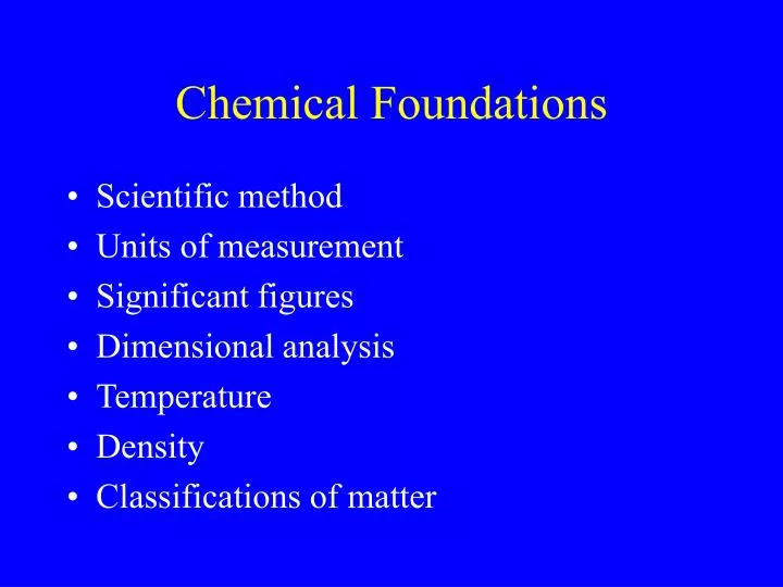 PPT Chemical Foundations PowerPoint Presentation, free download ID