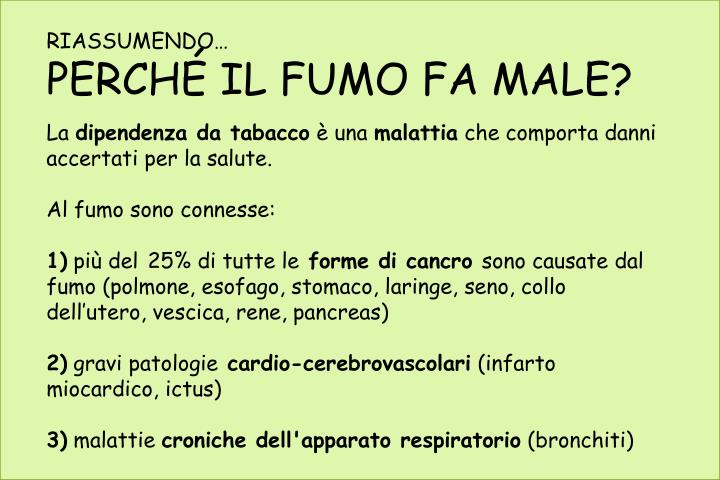 PPT - I DANNI CAUSATI DAL FUMO PowerPoint Presentation - ID:4129976