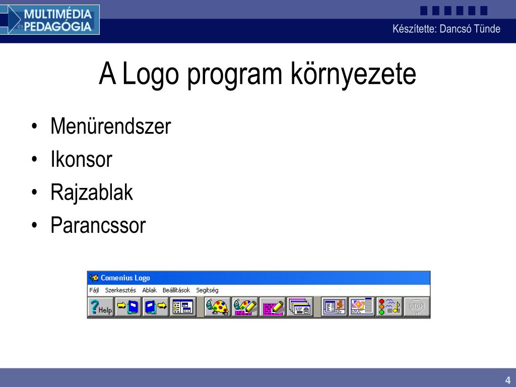 PPT - Comenius Logo alkalmazásai PowerPoint Presentation, free download -  ID:4130403