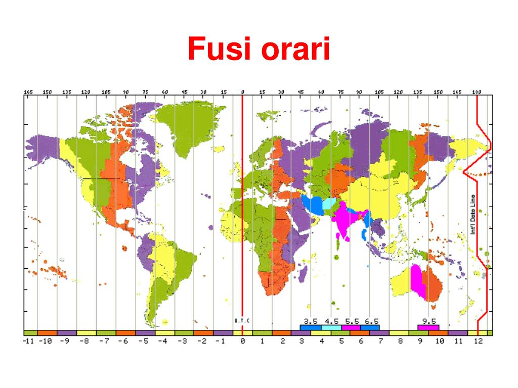 Che Cosa Sono I Fusi Orari PPT - la misura del tempo PowerPoint Presentation, free download - ID