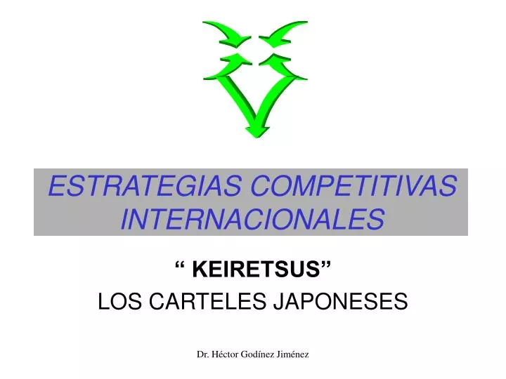 estrategias competitivas internacionales n.