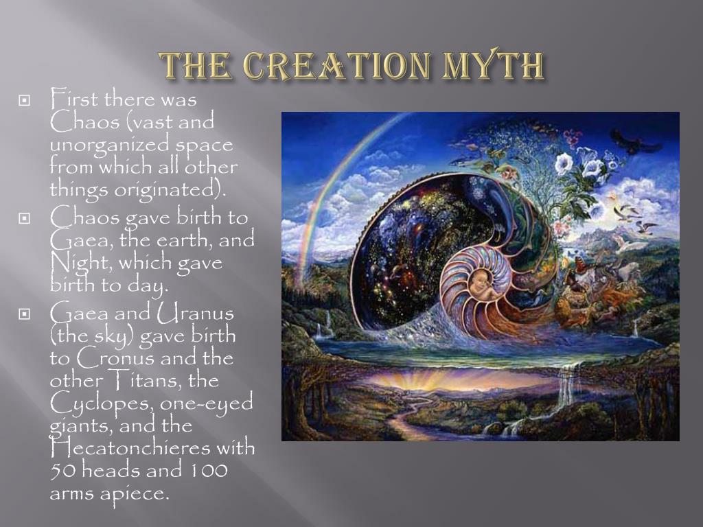 creation myth presentation