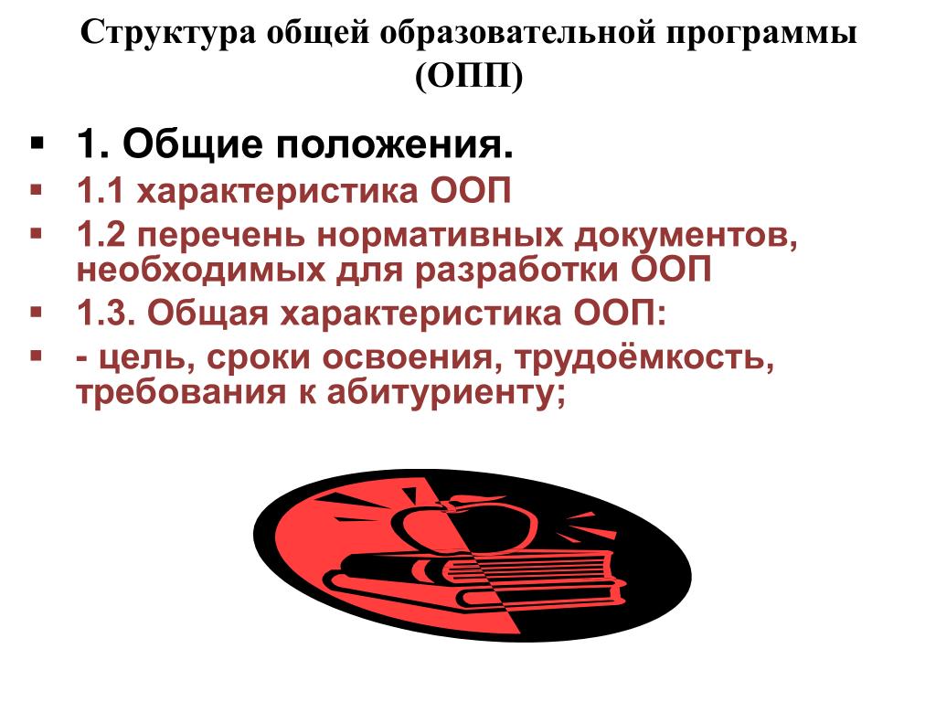 Положение общая характеристика. ОПП основная образовательная программа. Основные характеристики ОПП. Роль рабочих программ в ОПП. Основная образовательная программа ОПП риски.