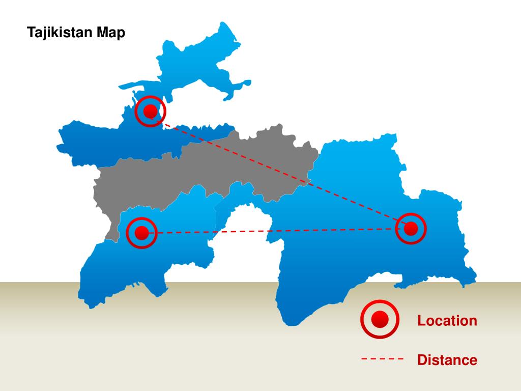 Международная карта таджикистан