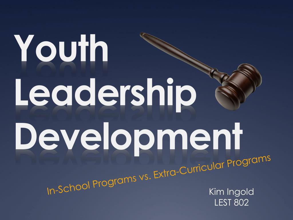 leadership training for the youth essay
