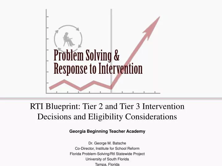 PPT - RTI Blueprint: Tier 2 and Tier 3 Intervention Decisions and ...