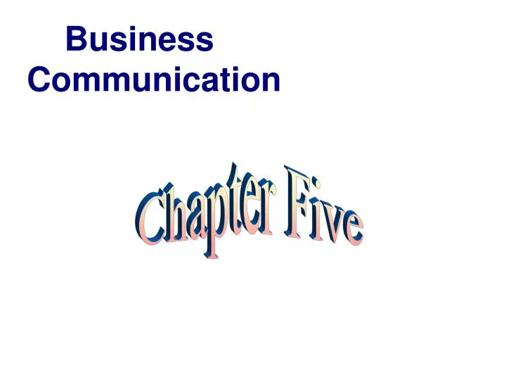 business communication n.