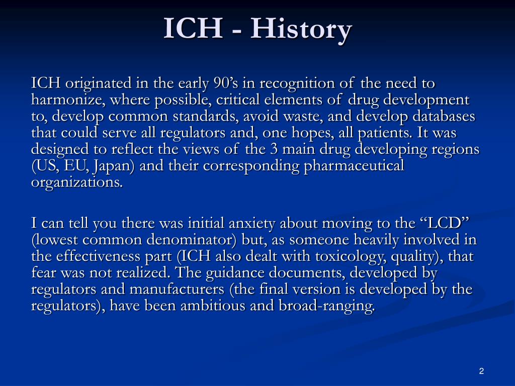 PPT Harmonization ICH PowerPoint Presentation Free Download ID 