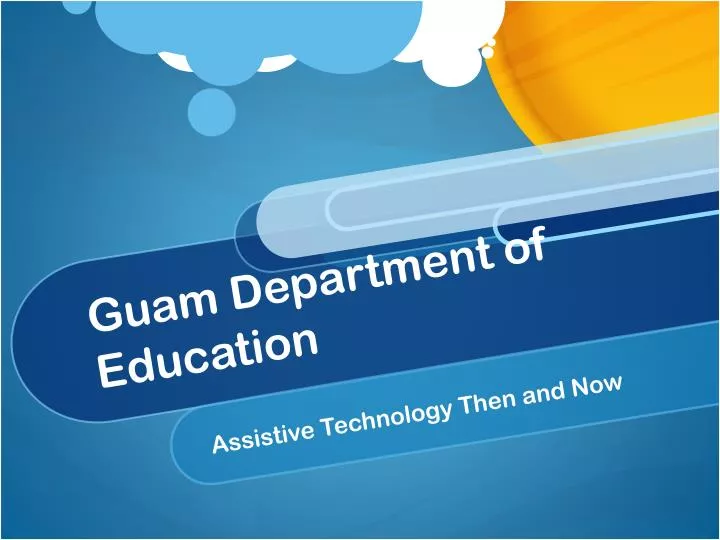 PPT Guam Department of Education PowerPoint Presentation, free