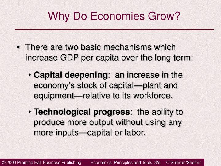 PPT - Why Do Economies Grow? PowerPoint Presentation - ID:4141761