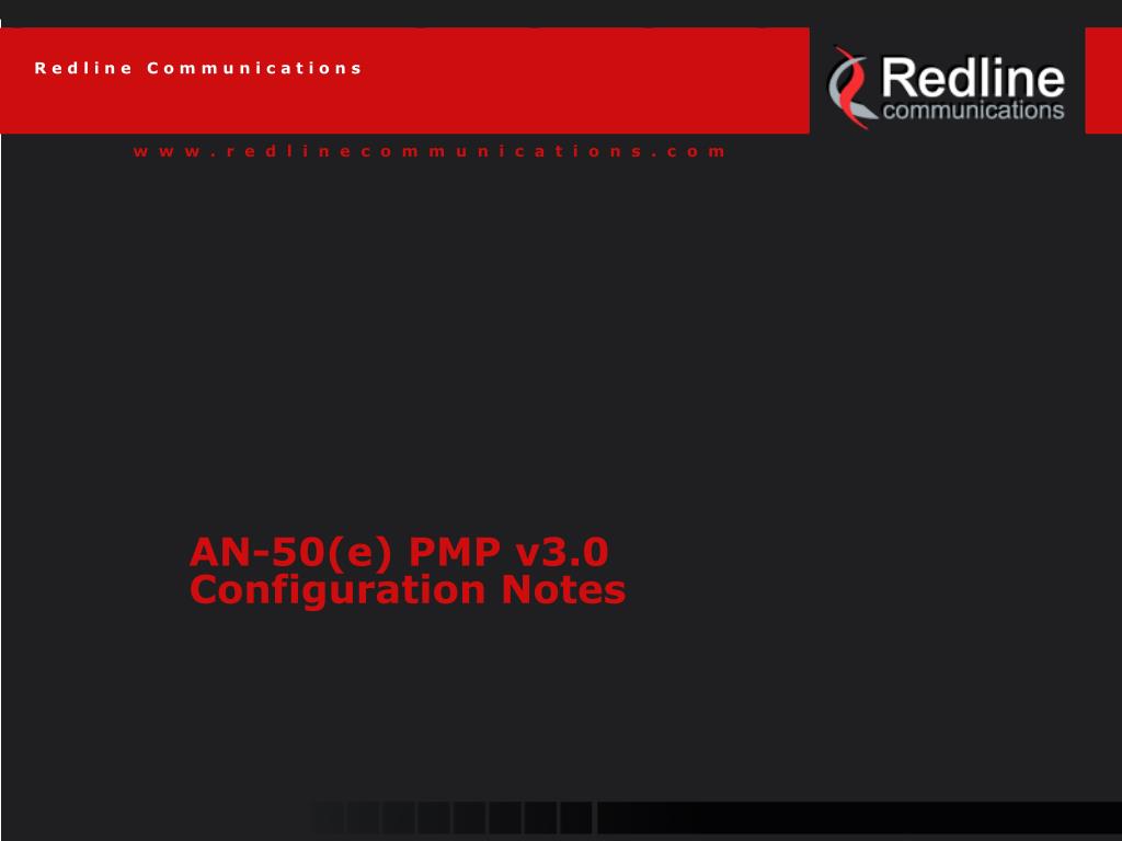 Ppt An 50 E Pmp V3 0 Configuration Notes Powerpoint