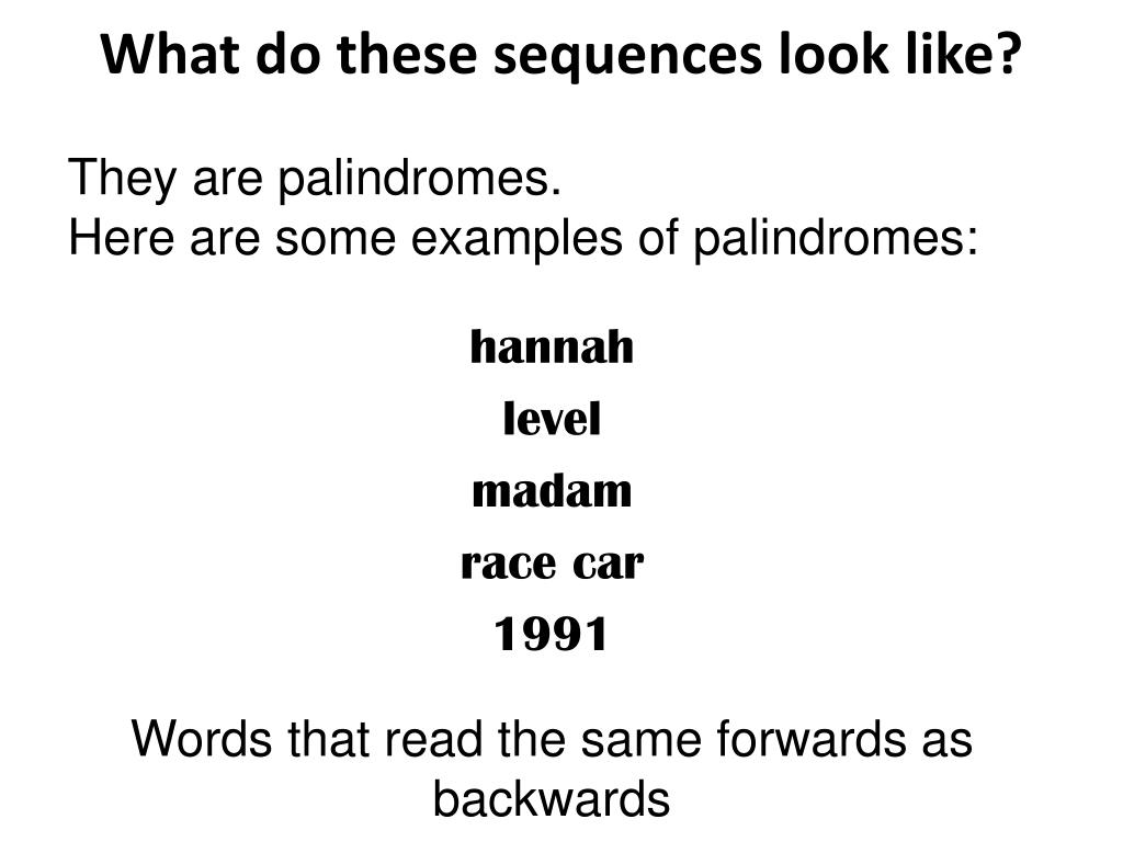 palindromic sequence recognized by restriction enzymes palindromic sequence recognized by restriction enzymes