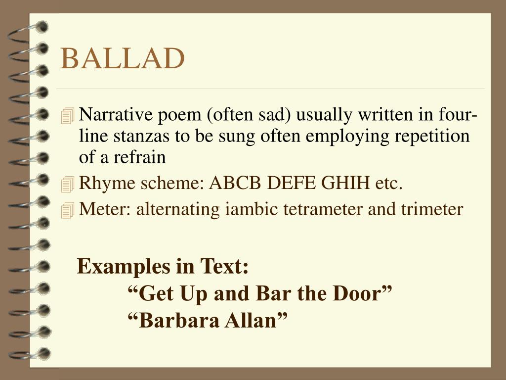 Ppt Poetry Terms Powerpoint Presentation Free Download Id 4145503