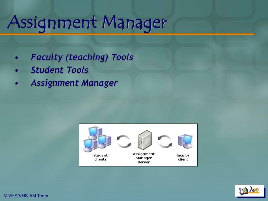 assignment manager definition