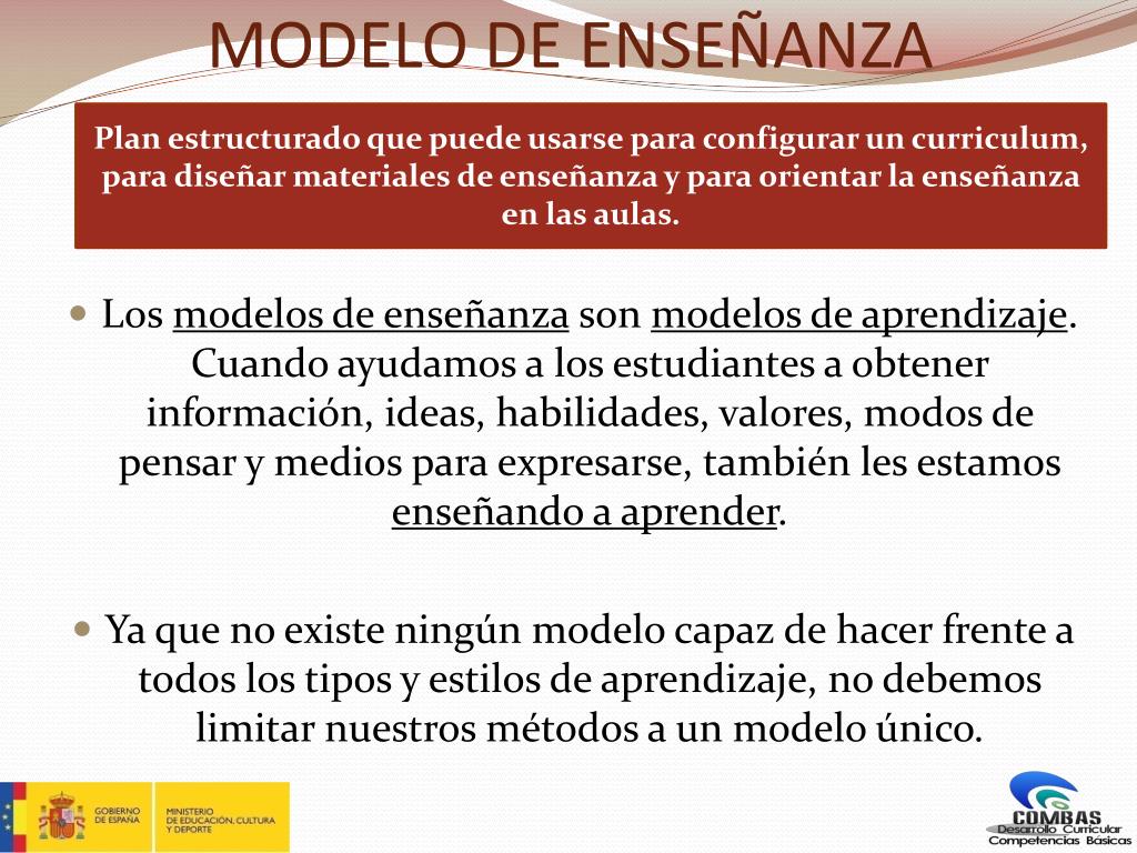 PPT - MODELOS DE ENSEÑANZA Joyce y Weil , Calhoun (1985, 2002