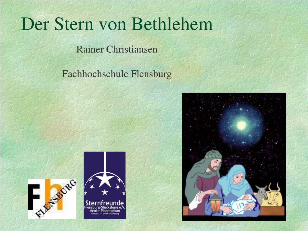 Ppt Der Stern Von Bethlehem Powerpoint Presentation Free Download Id 4147451