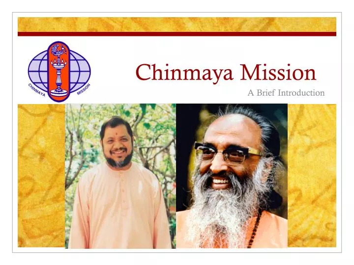 PPT Chinmaya Mission PowerPoint Presentation, free download ID4148377