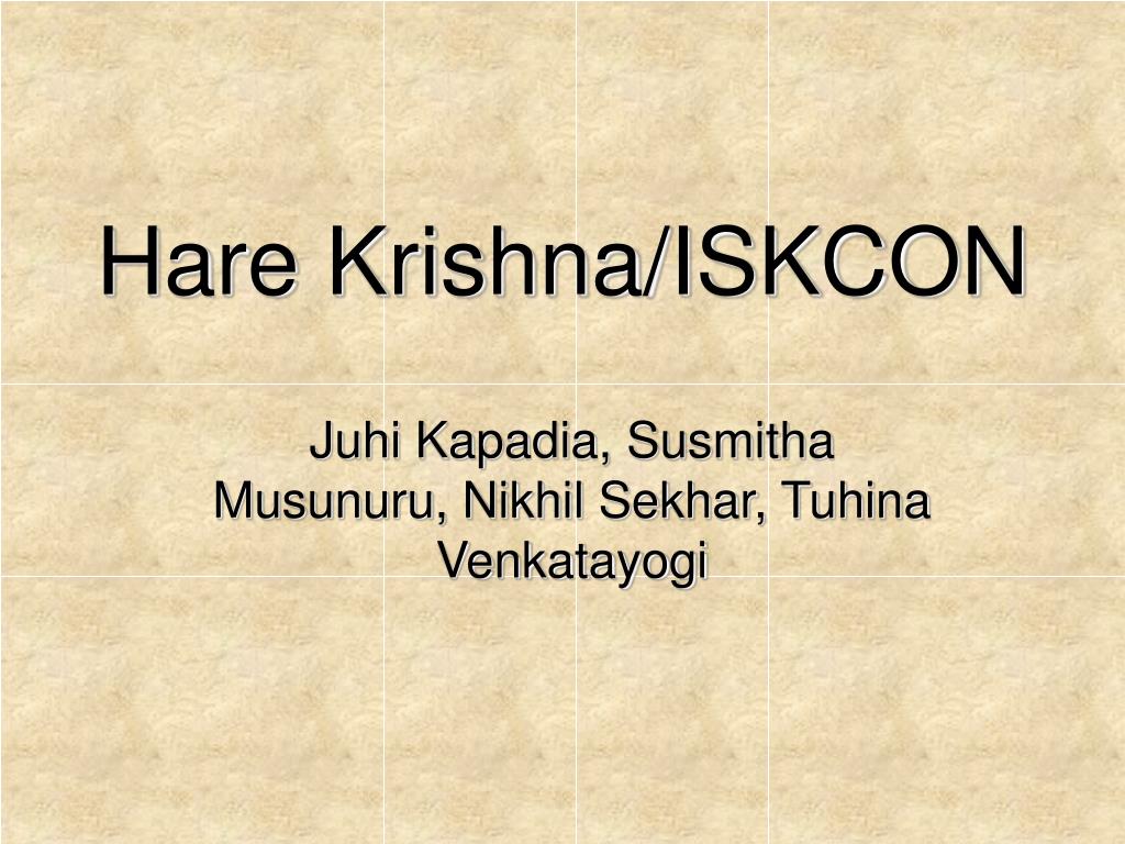 Iskcon,Inc. on X: Can you all chant Hare Krishna Hare Krishna