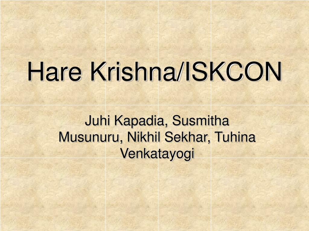 PPT - Hare krishna PowerPoint Presentation, free download - ID:1895629