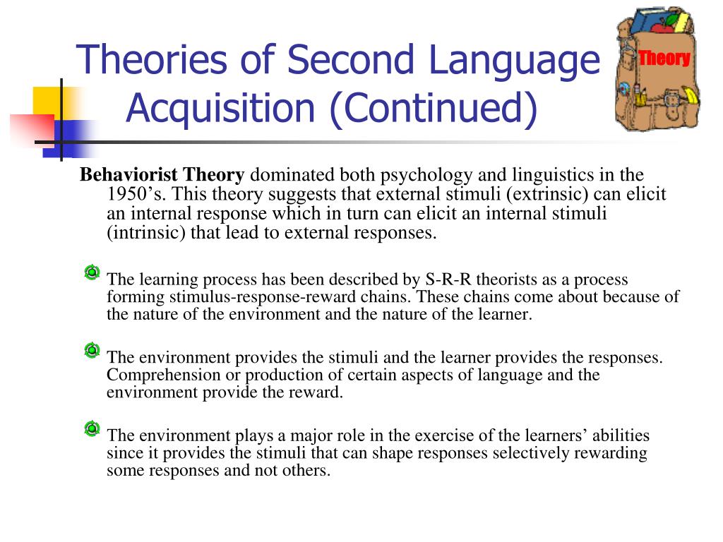 second language acquisition theories essay