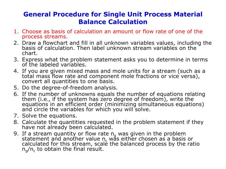 PPT Chapter 3 Mass Balance PowerPoint Presentation ID4150150