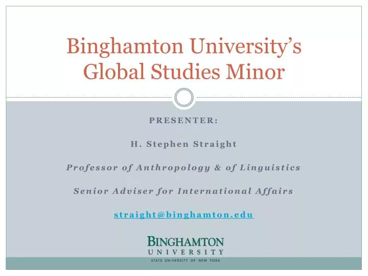 binghamton university s global studies minor n.