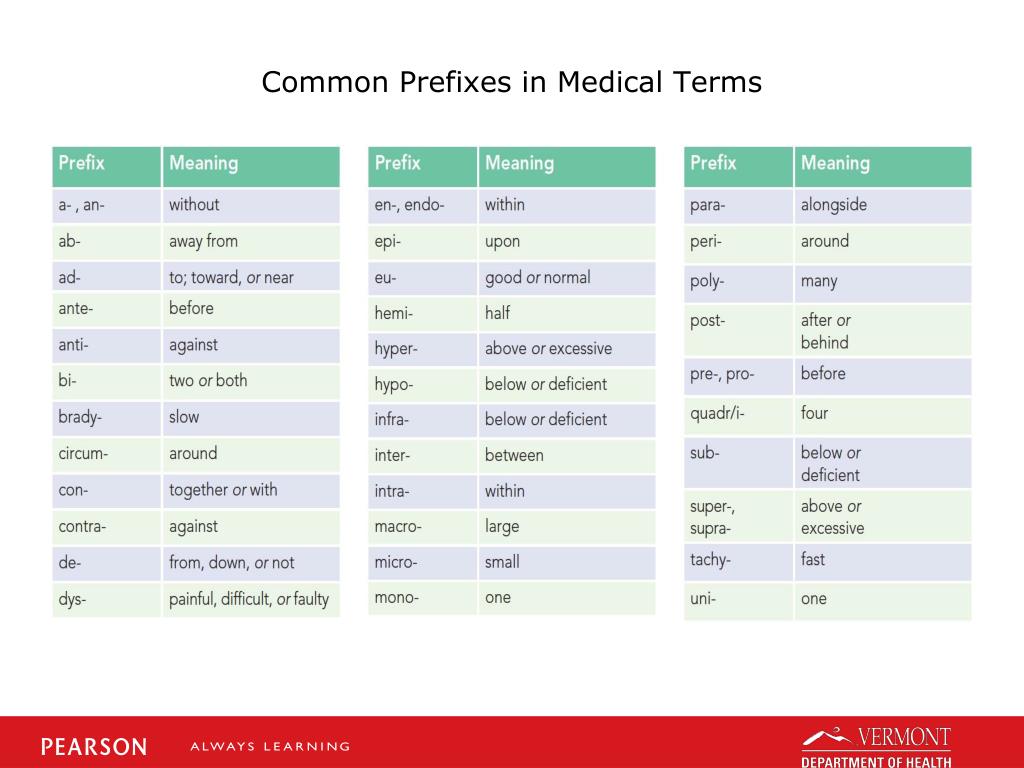 Pseudo Definition Medical Terminology Image To U