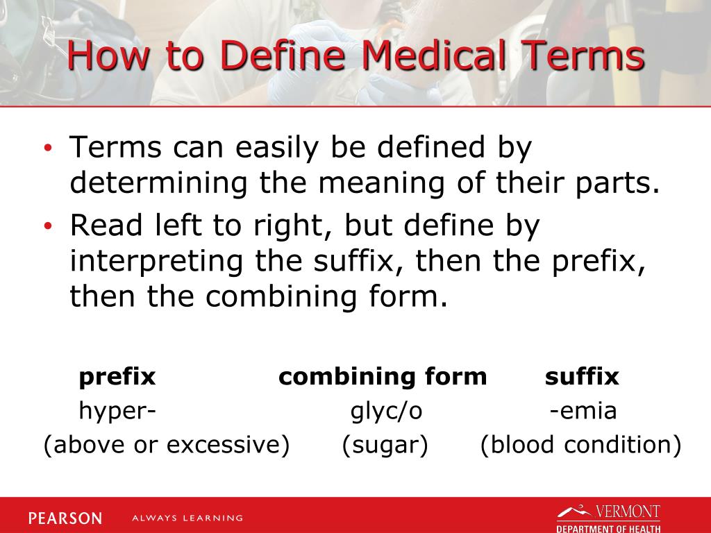 define presentation in medical term