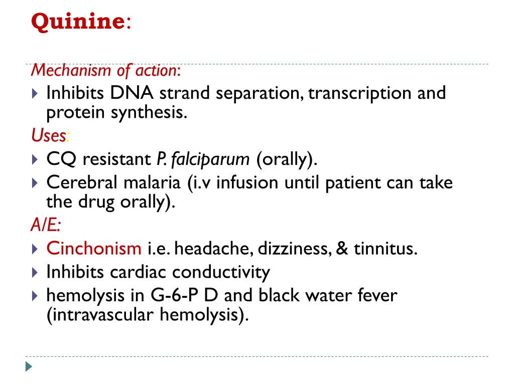 PPT Antimalarial Drugs PowerPoint Presentation, free download ID