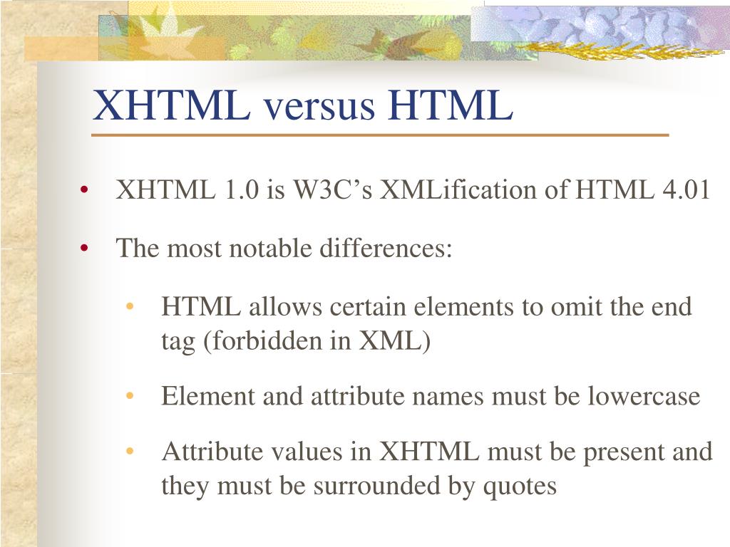 Allow html