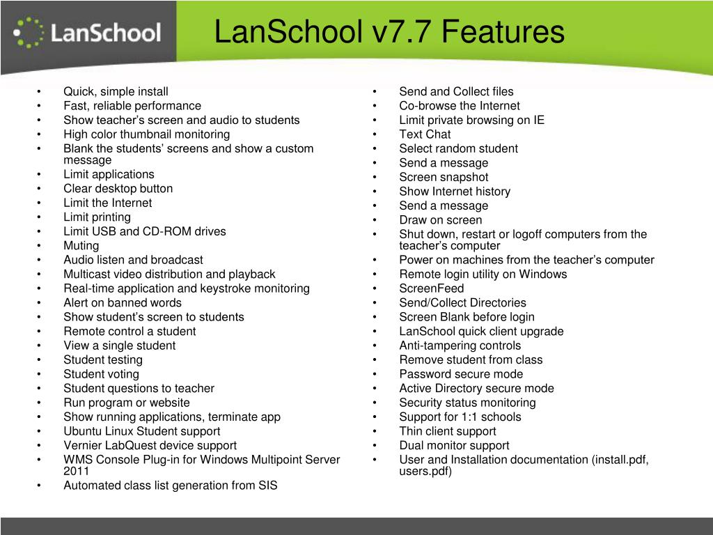 lanschool v7.7