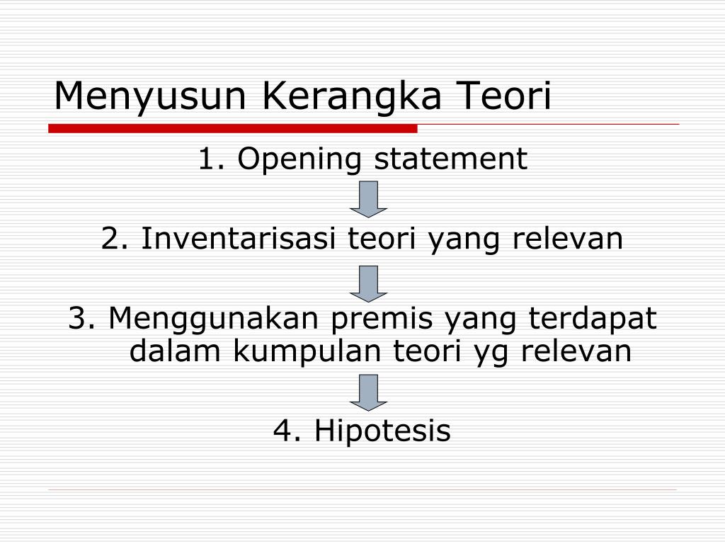 PPT - KERANGKA TEORI-HIPOTESIS PowerPoint Presentation 