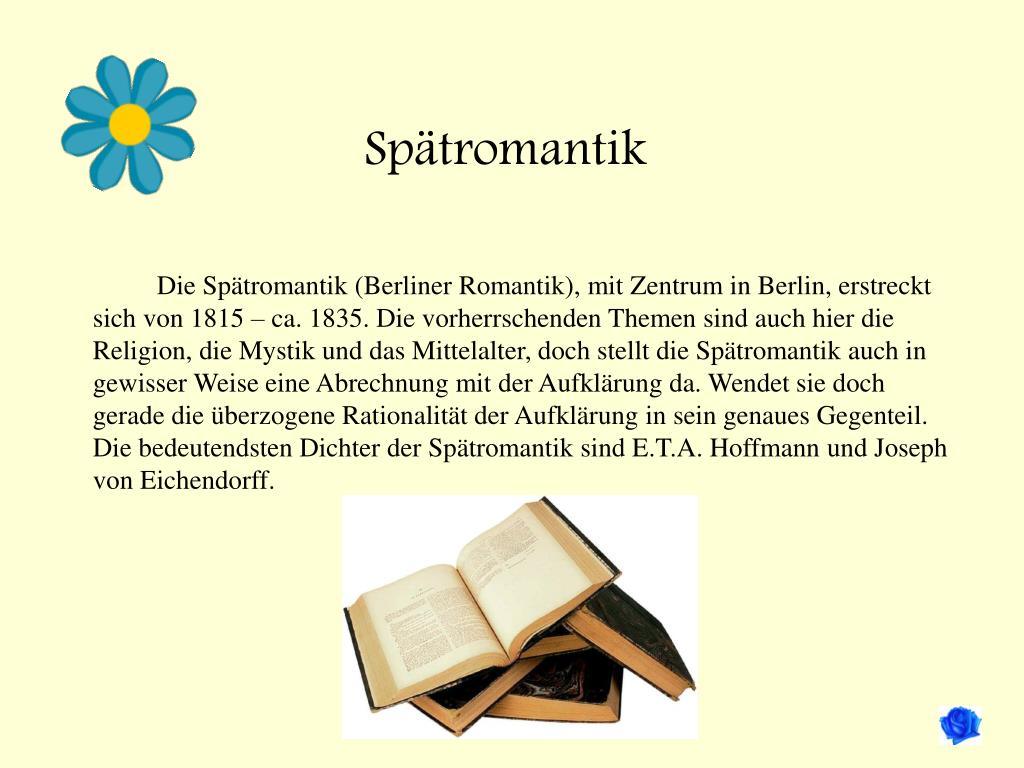 Ppt Die Deutsche Romantik Powerpoint Presentation Free Download Id 4157587