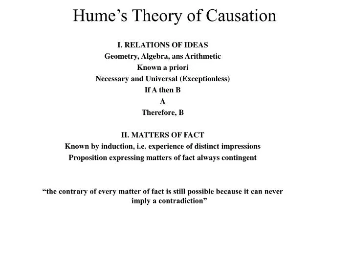 causation philosophy