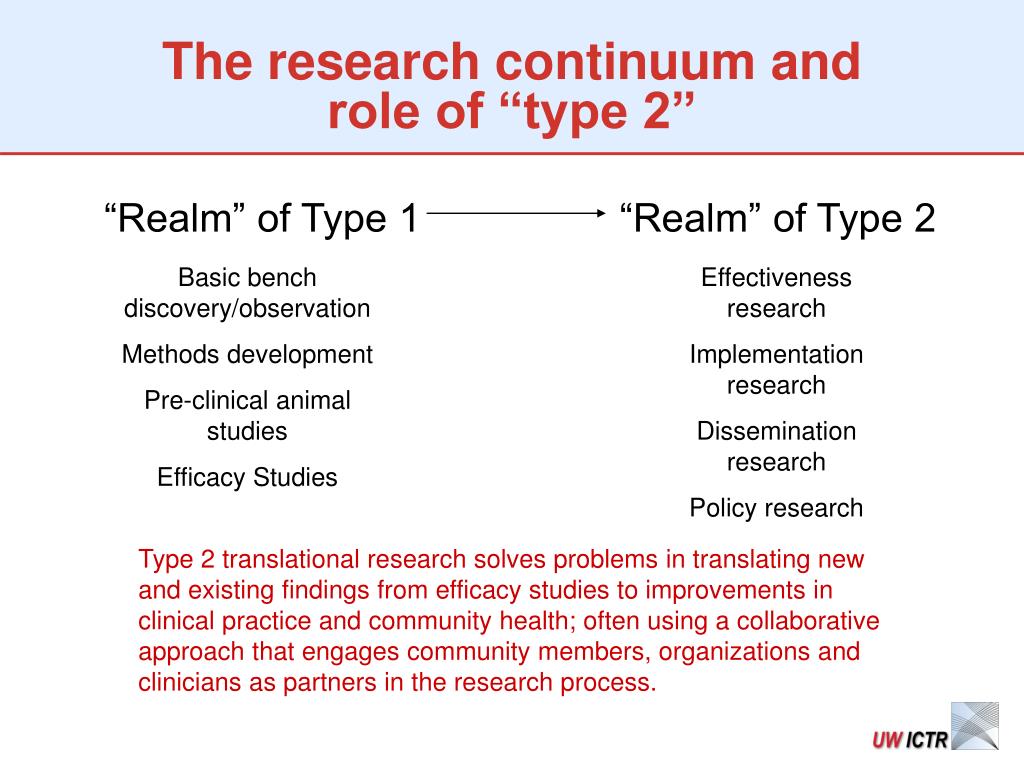 type 2 translational research